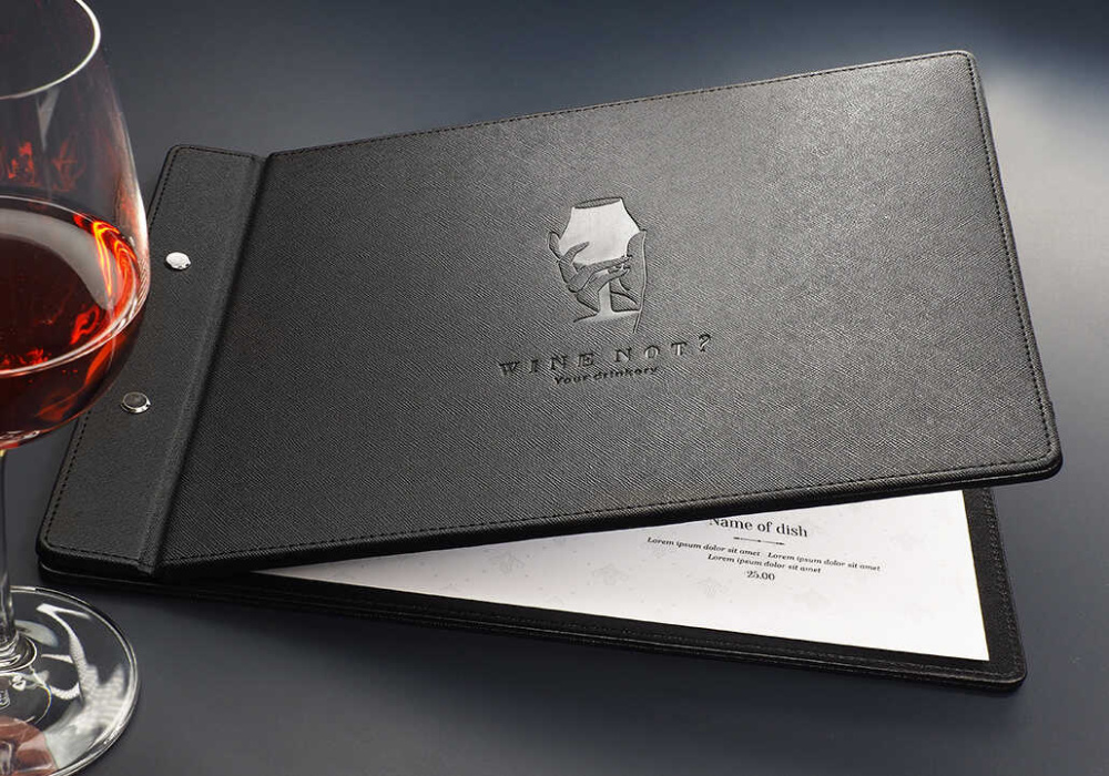 Logo trade reklaamkingitused foto: Menüü kaaned 1083270